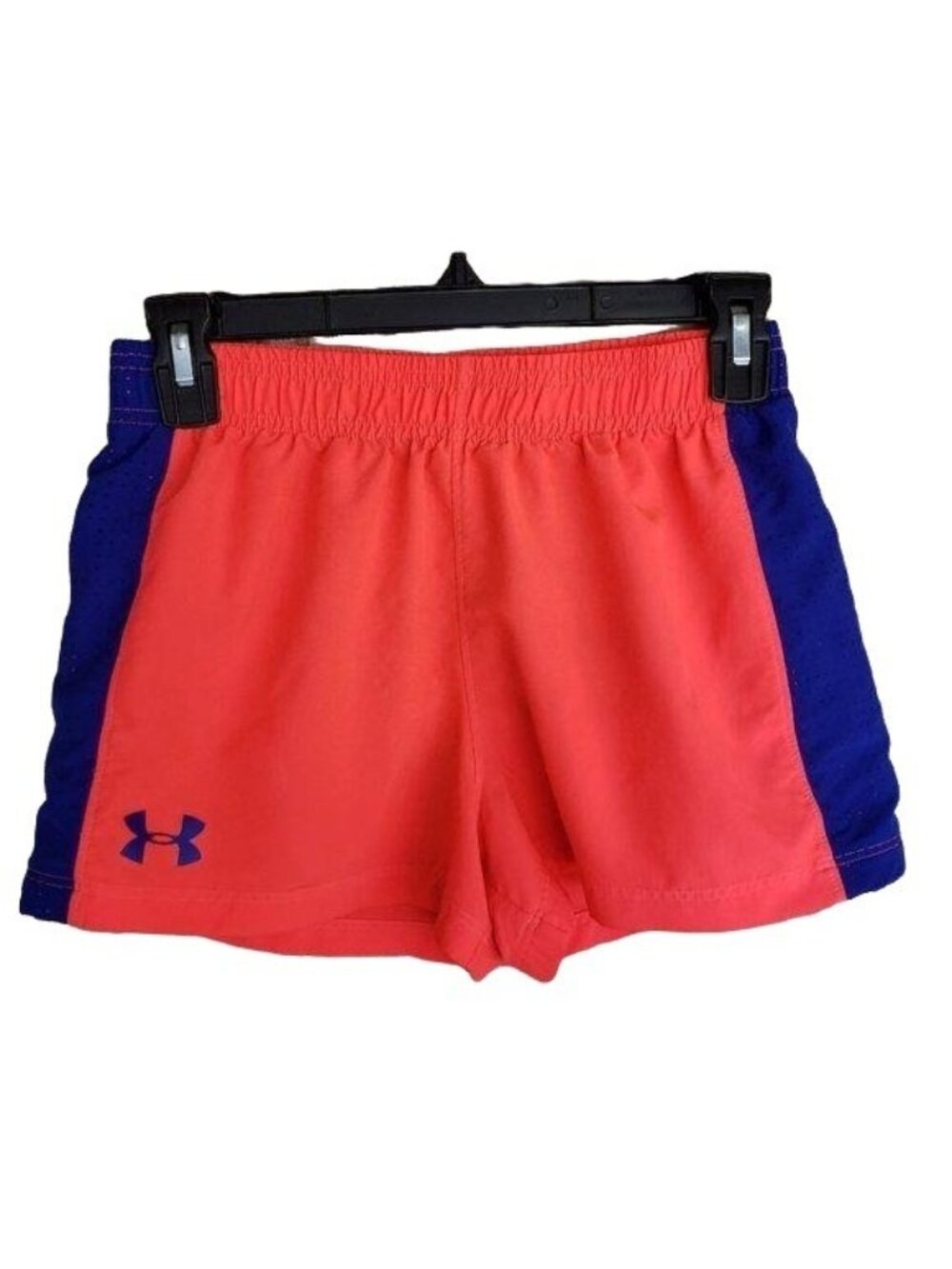 Under Armour Girls Athletic Shorts L Heatgear Loose Fit  Runnning Gym Sporty